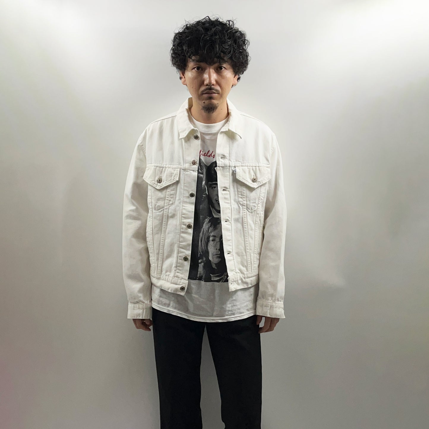 80's Levi's 70506 White JKT Size (L)