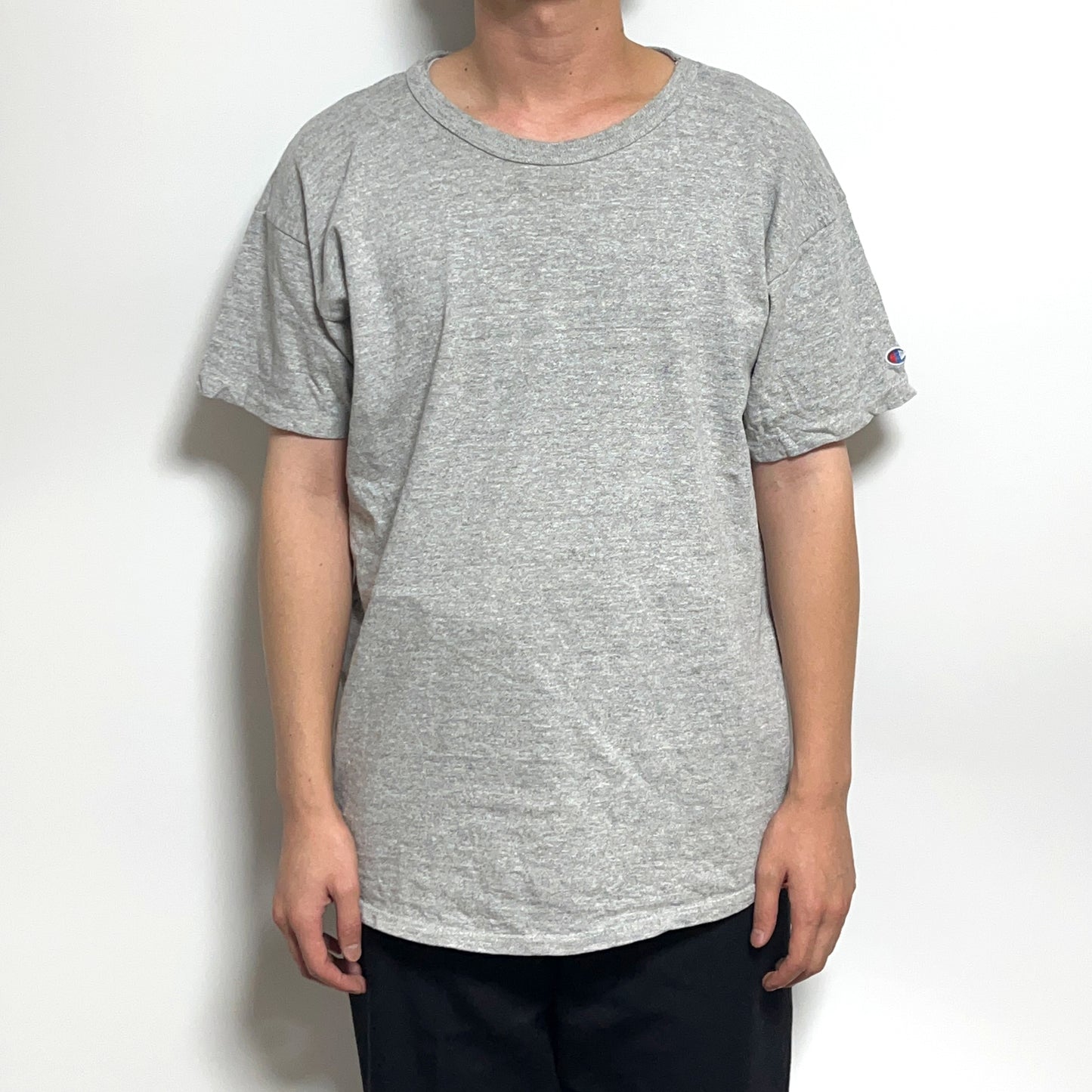 80's Champion トリコタグ Blank T グレー Size (XL)