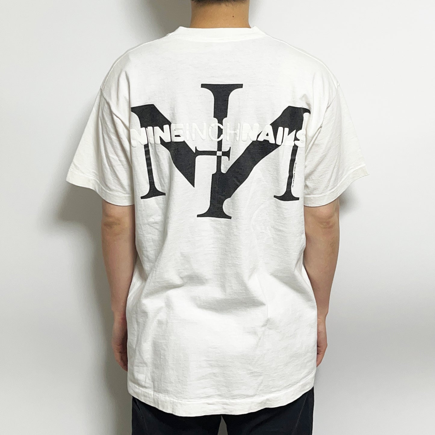 90's FRUIT OF THE LOOM Nine Inch Nails T Size (XL)