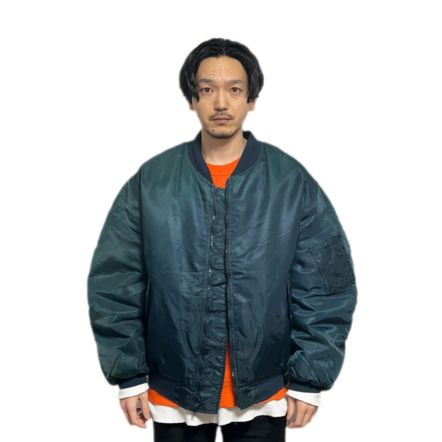 90's L.L.Bean MA-1 Type ネイビー Size (XL)