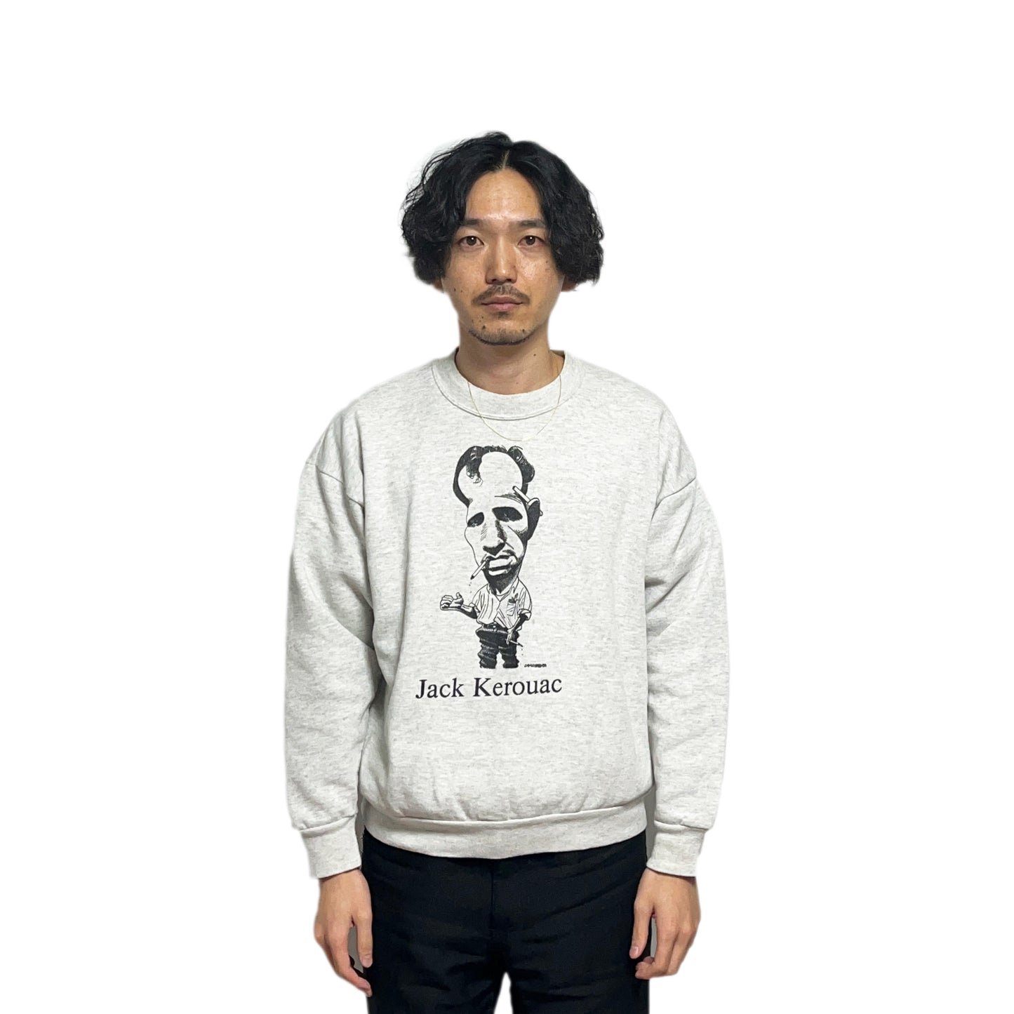 90's Largely Literary "Jack Kerouac" Sweat Size (XL) レア!