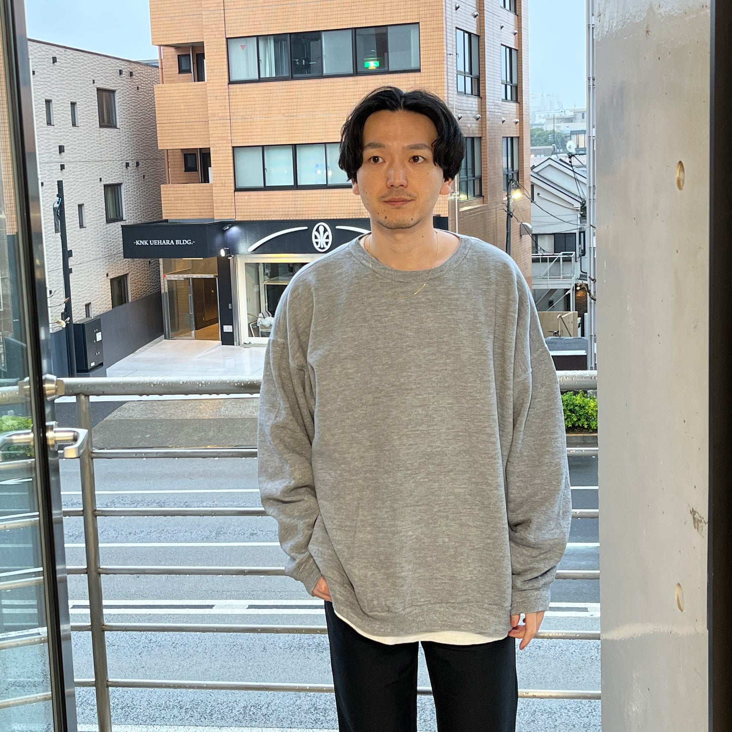 70's〜 RUSSELL Blank Sweat 霜降りグレー Size (XL)