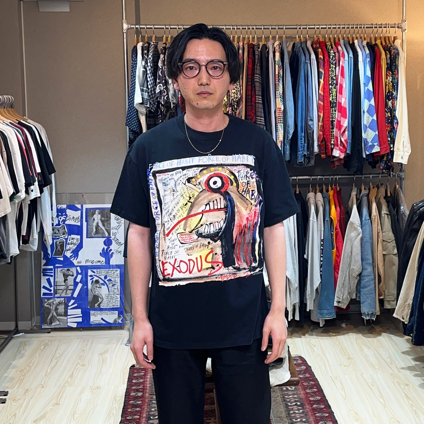 90's Brockum EXODUS T Ralph Steadman デザイン Size (XL)