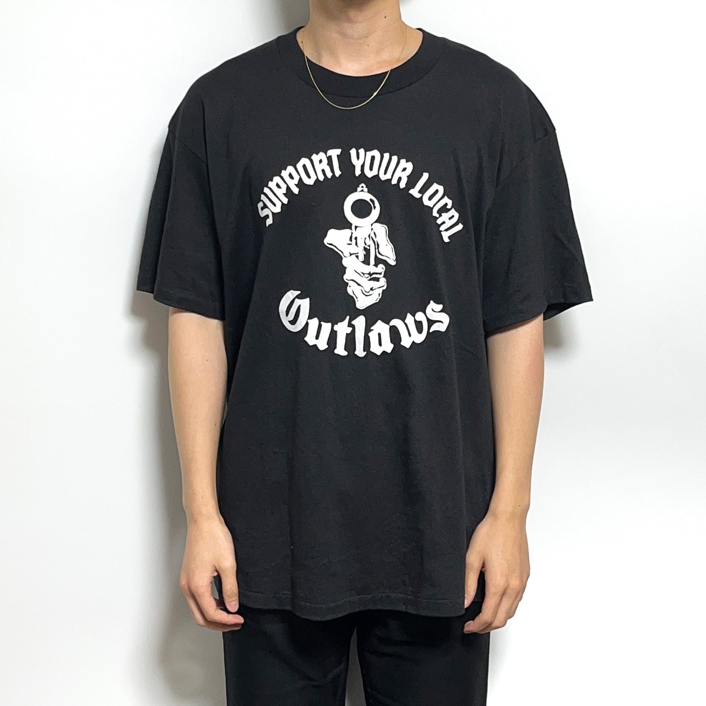 90's PLATINUM PLUS "Outlaws" T Size (XL) Almost Deadstock