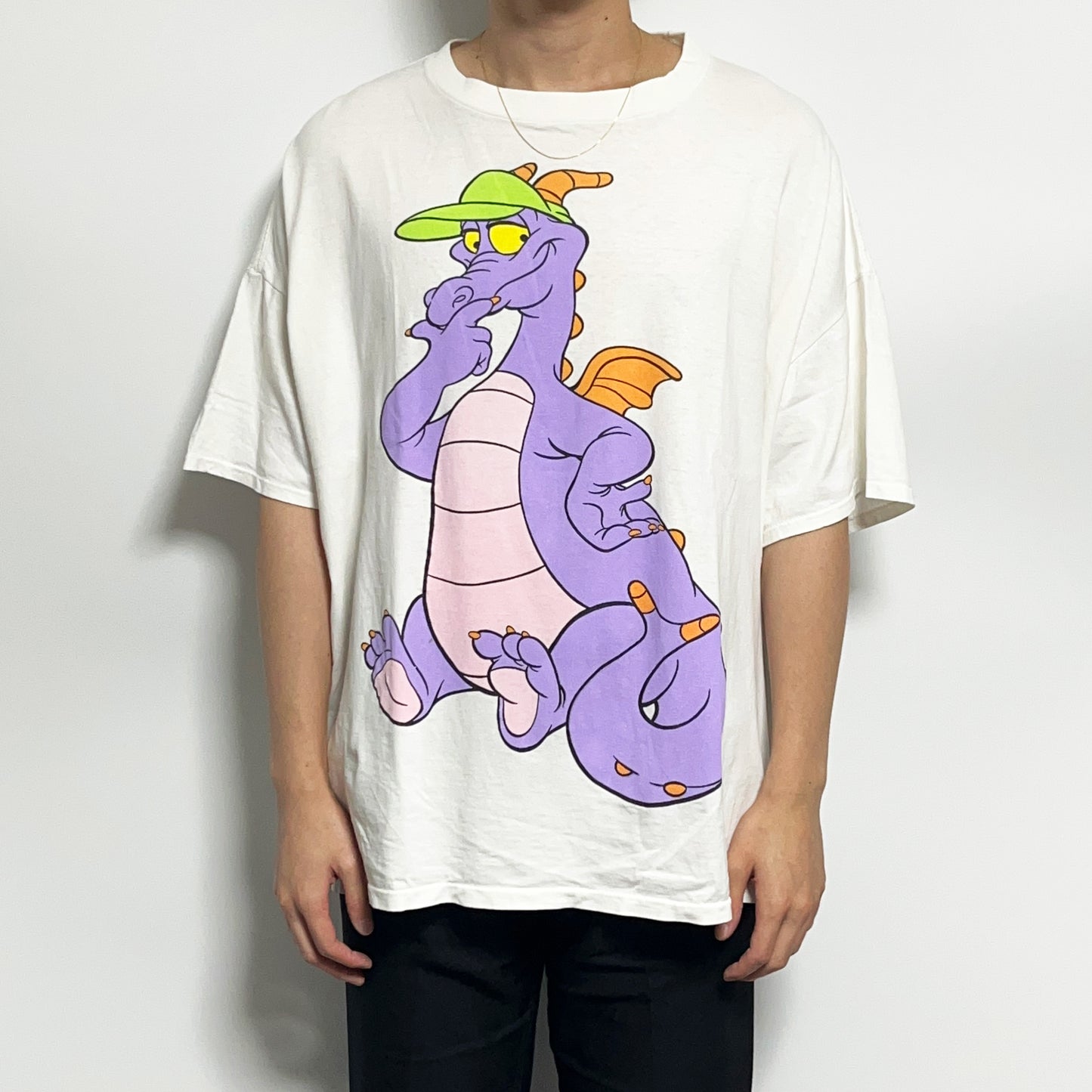 90's Disney "Figment" T 両面プリント Size (XXXXL) ビッグサイズ!
