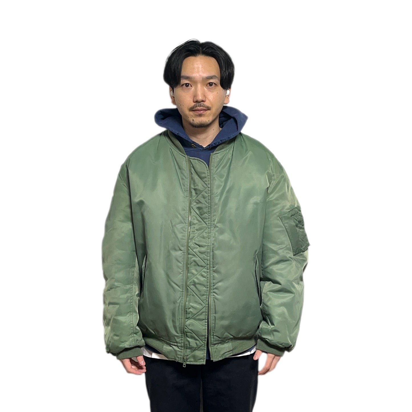 90's L.L.Bean MA-1 Type オリーブ Size (L-TALL)