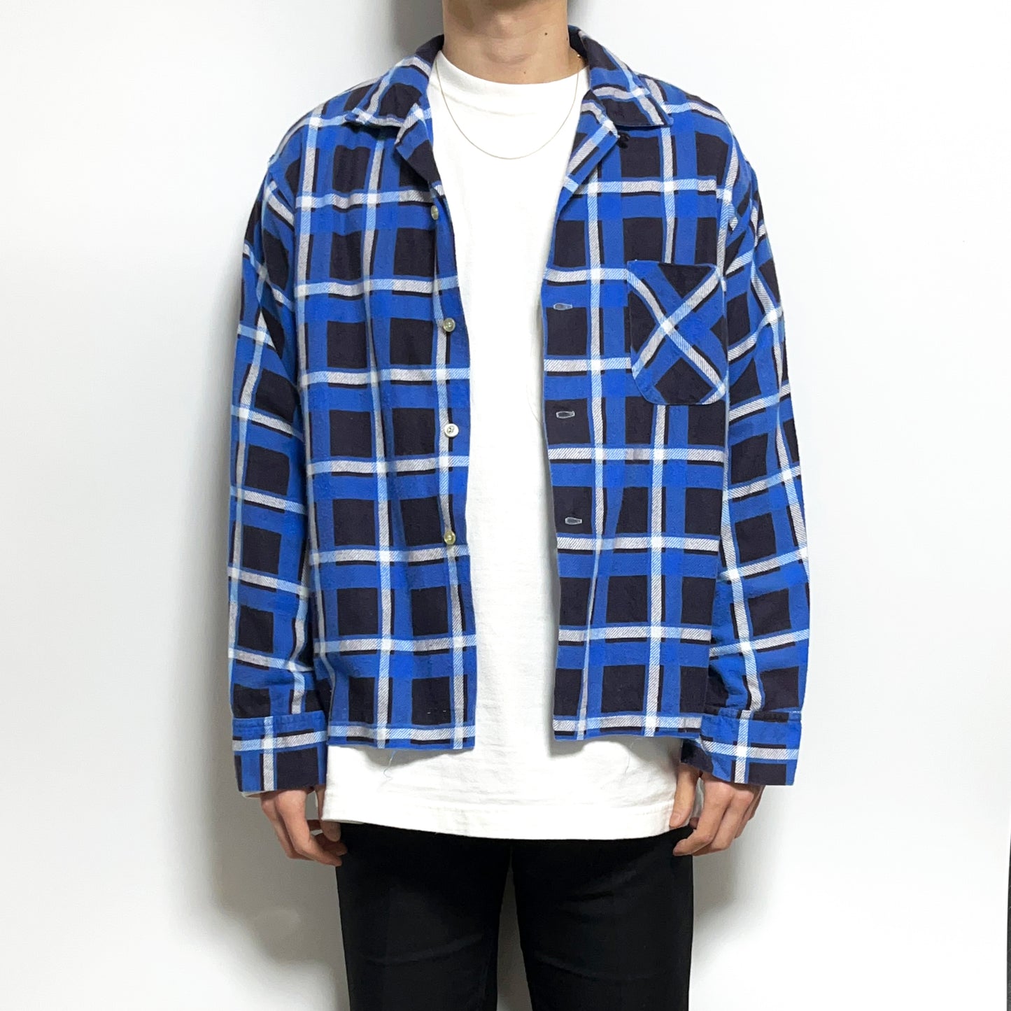 60's California Print Nel SH 好配色パターン Size (L)