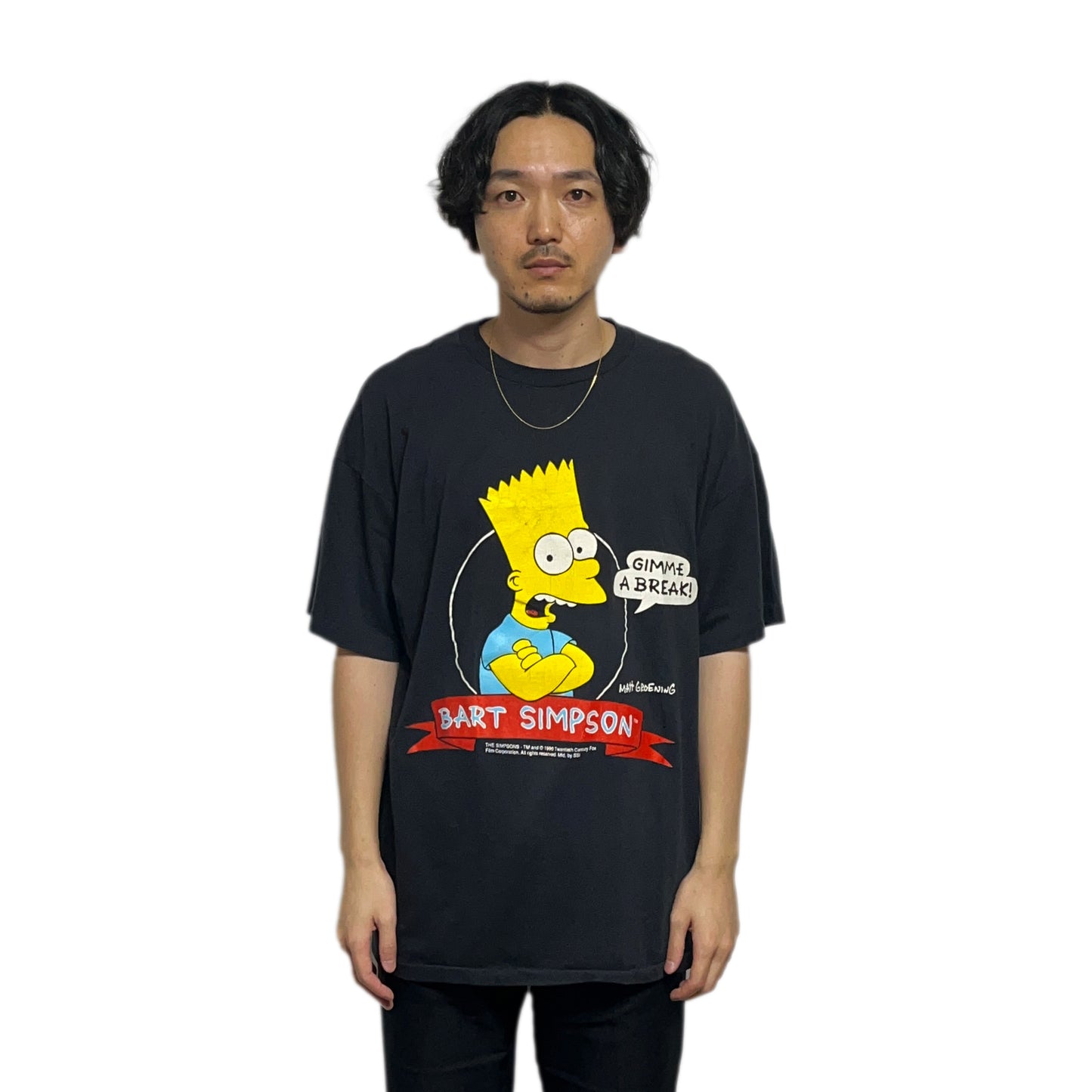 90's TOPHALF BART SIMPSON T Size (XXL)