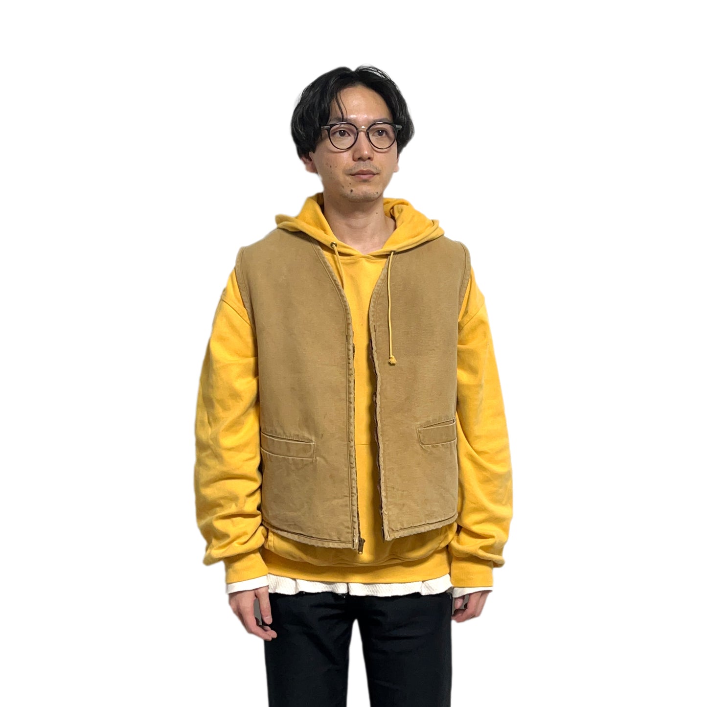 70's〜 Carhartt Duck Boa Vest Size (XL)