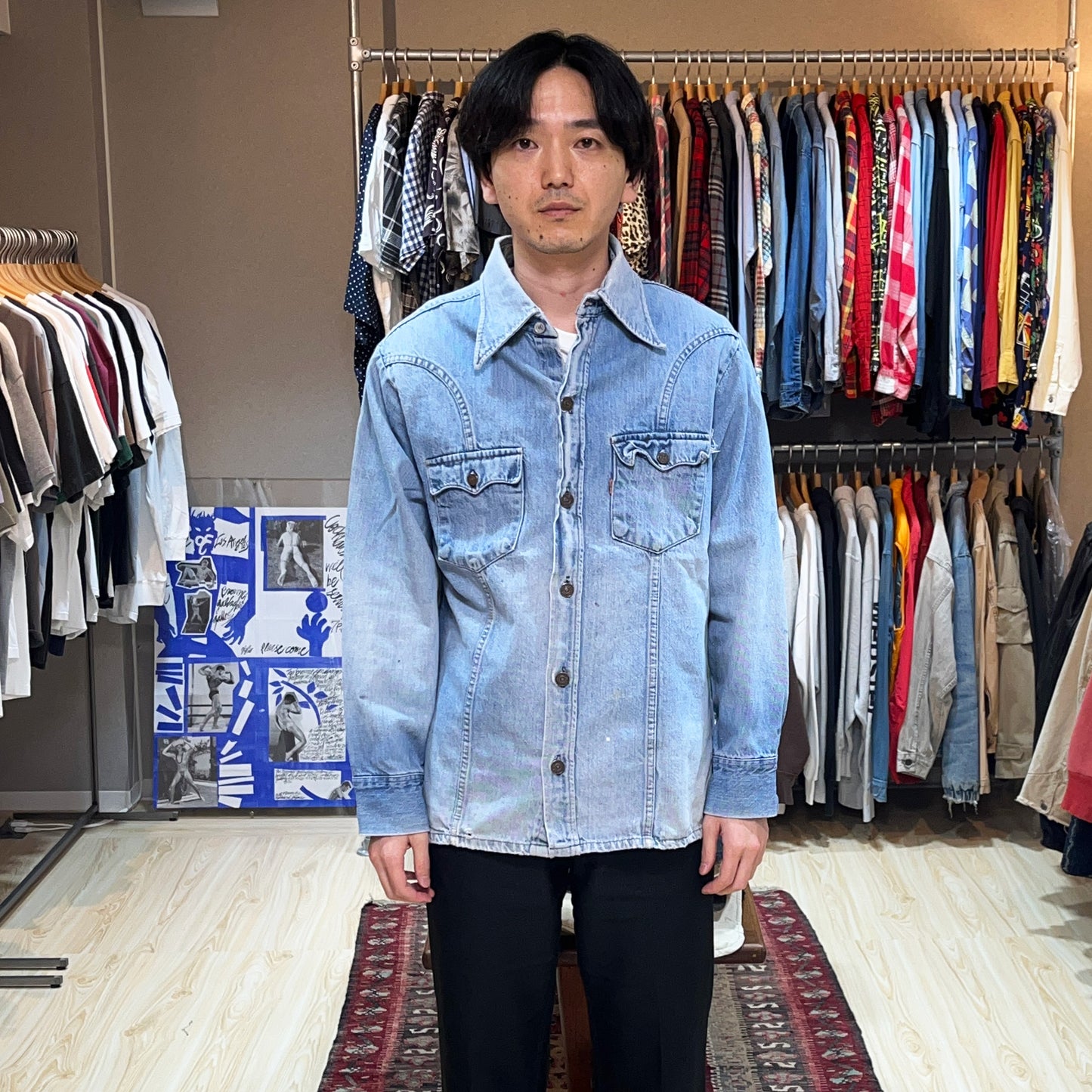 70's Levi's Denim シャツジャケット Size (L)