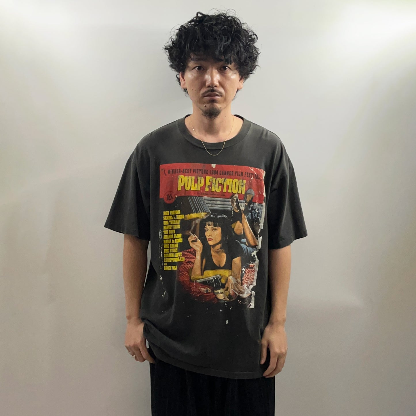 90's Winter Land Pulp Fiction T Size (XL)