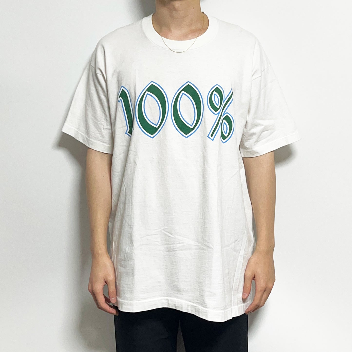 90's FRUIT OF THE LOOM "100%" T Size (XL)