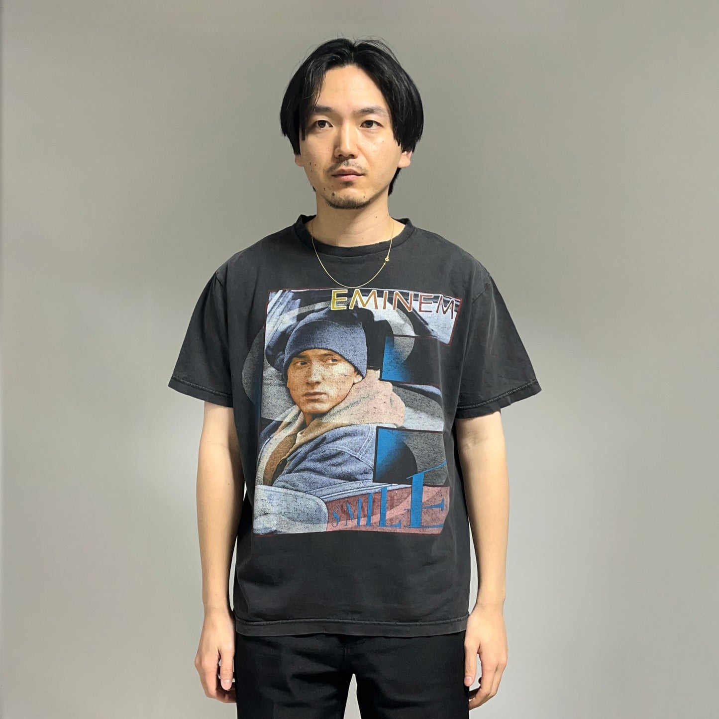 00's UnKnown Eminem "8Mile" T 両面プリント Size (L位)
