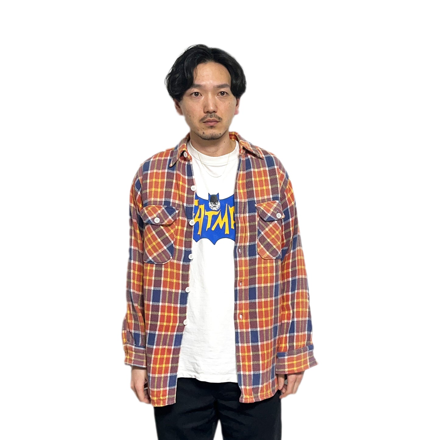 50's King Kole Nel SH 極上配色パターン マチ付き Size (L)位