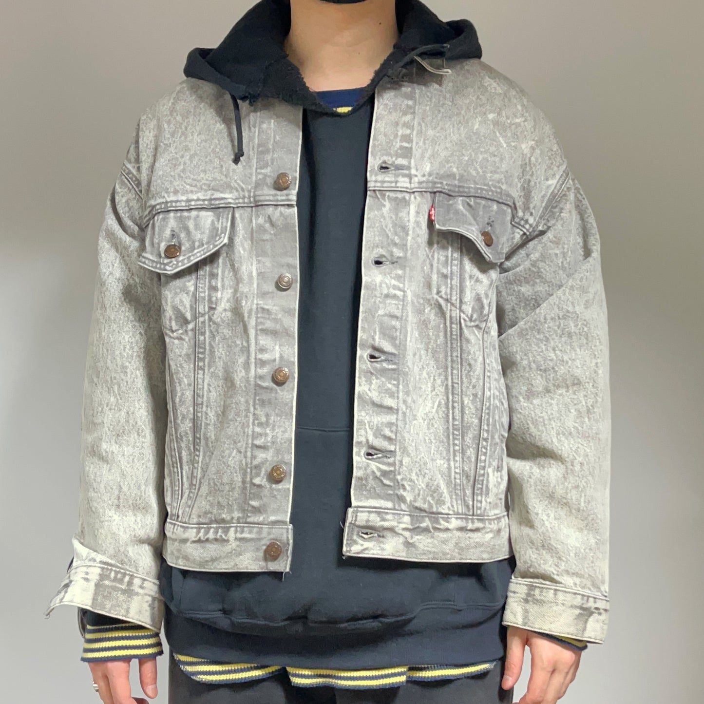 80's〜 Levi's 70507 Gray Denim JKT Size (L)
