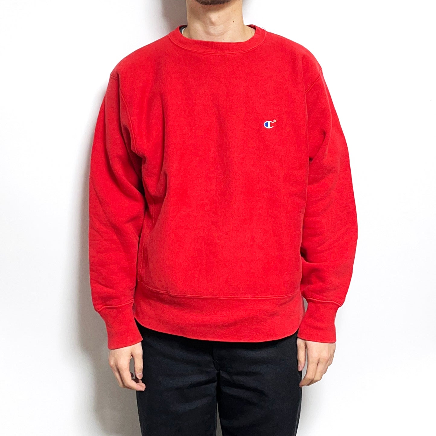 80's Champion R/W "レジ目" レア! Size (L)