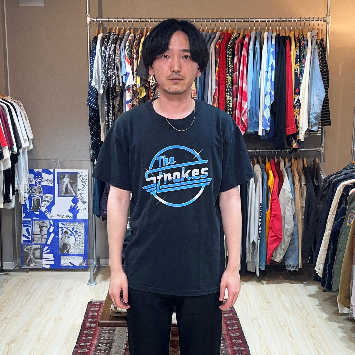 00's FRUIT OF THE LOOM The Strokes T Size (L)