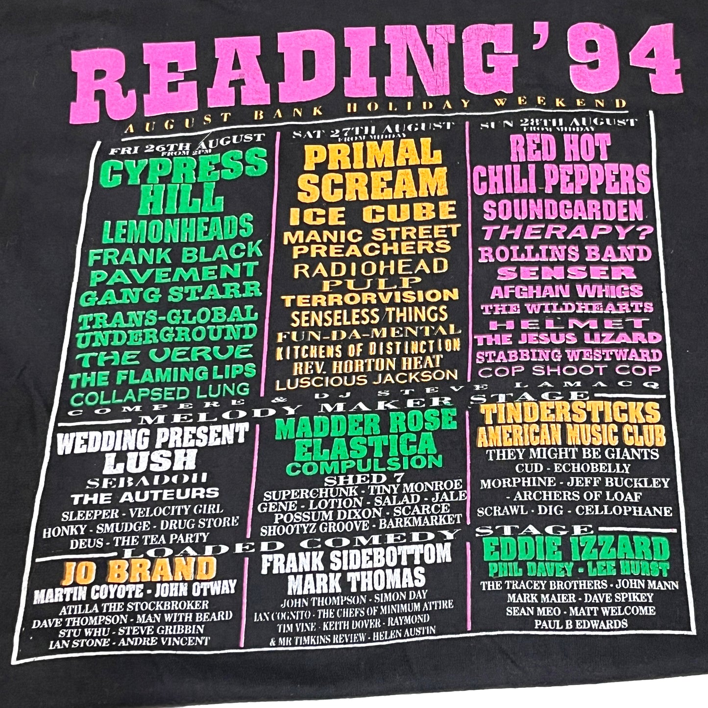 94's AMERICAN STYLE Reading Festival T Size (L)