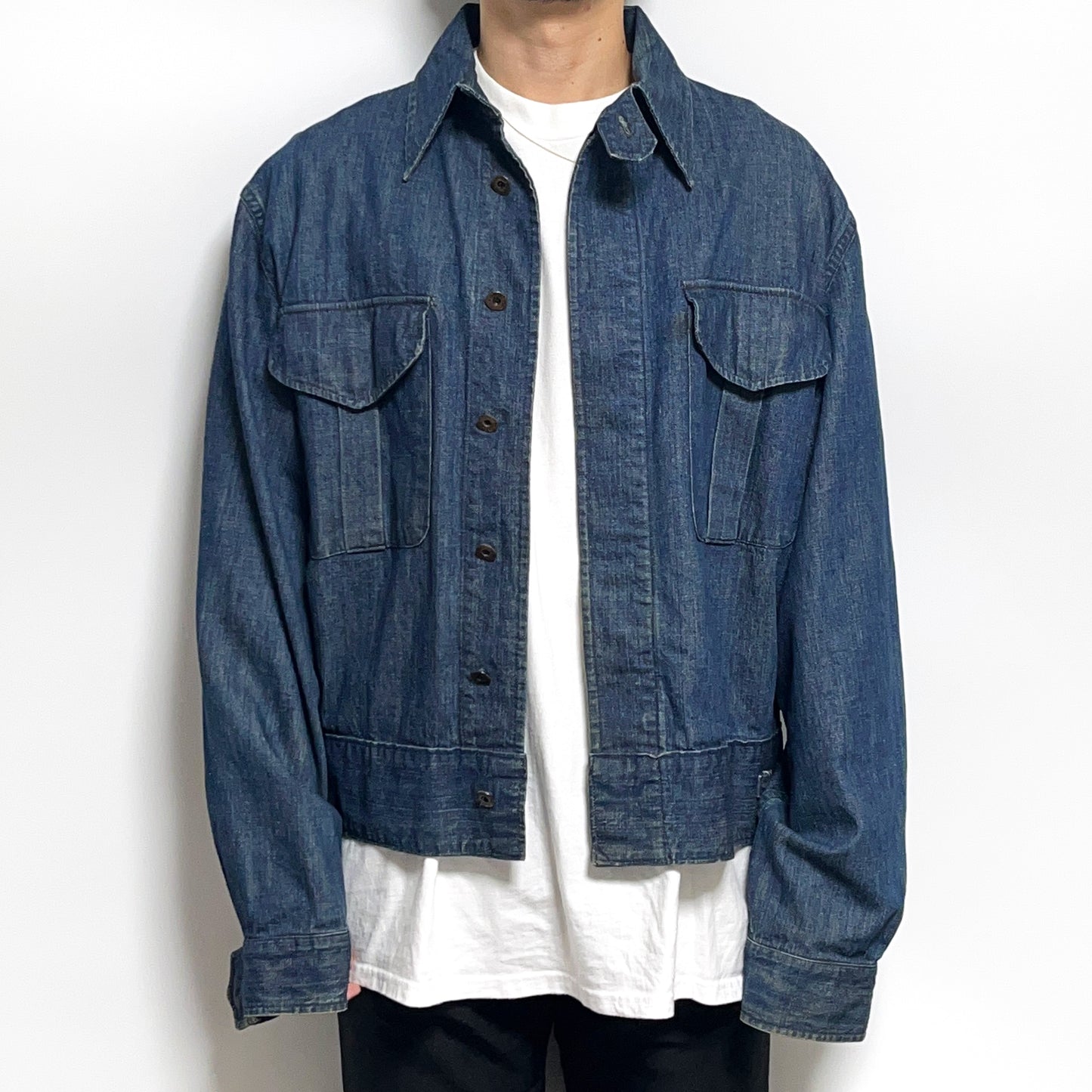 50's Royal Canadian Navy Denim JKT Size (44)位