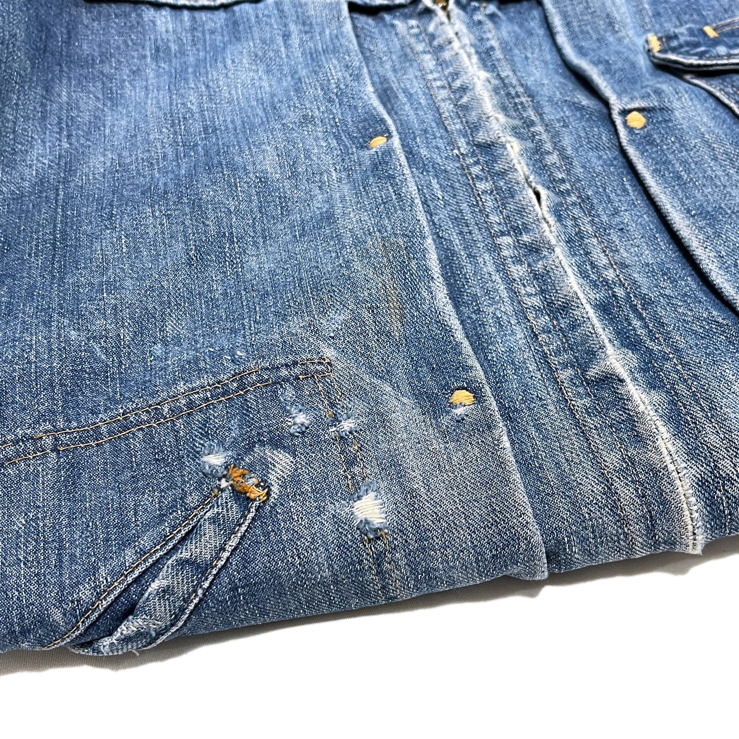 60's Wrangler 11MJZ Denim JKT 極上色落ち Size (44)位
