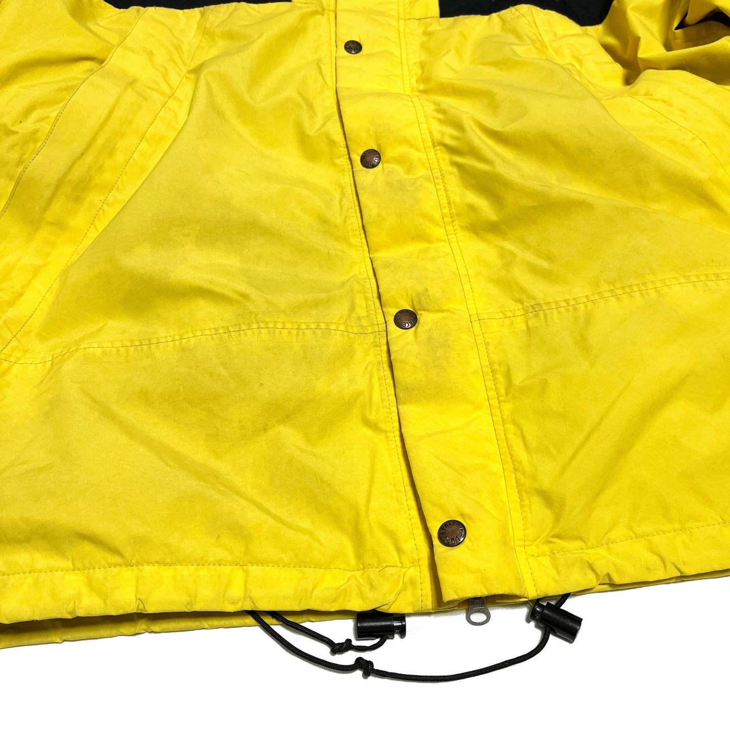90's The North Face Mountain JKT GORE=TEX Yellow Black 極上カラー Size (XL)