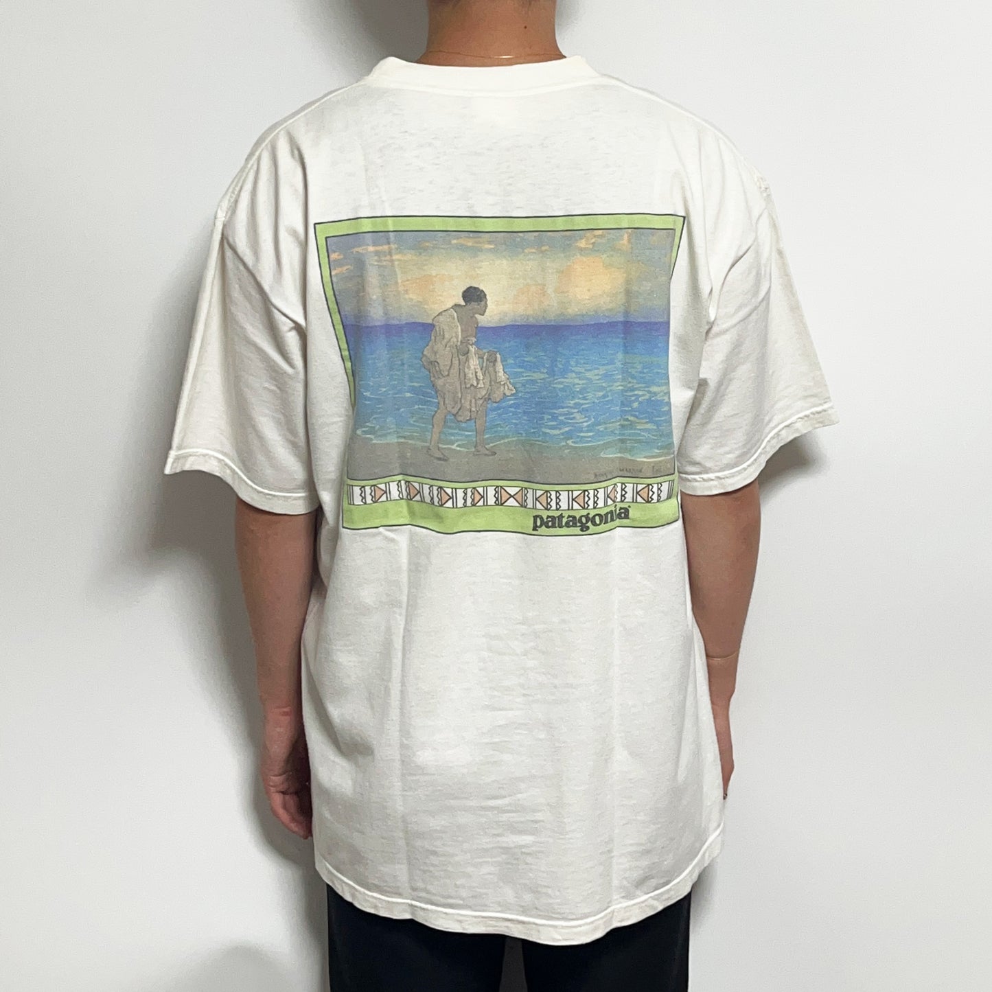 90's Patagonia T 両面プリント Size (L)