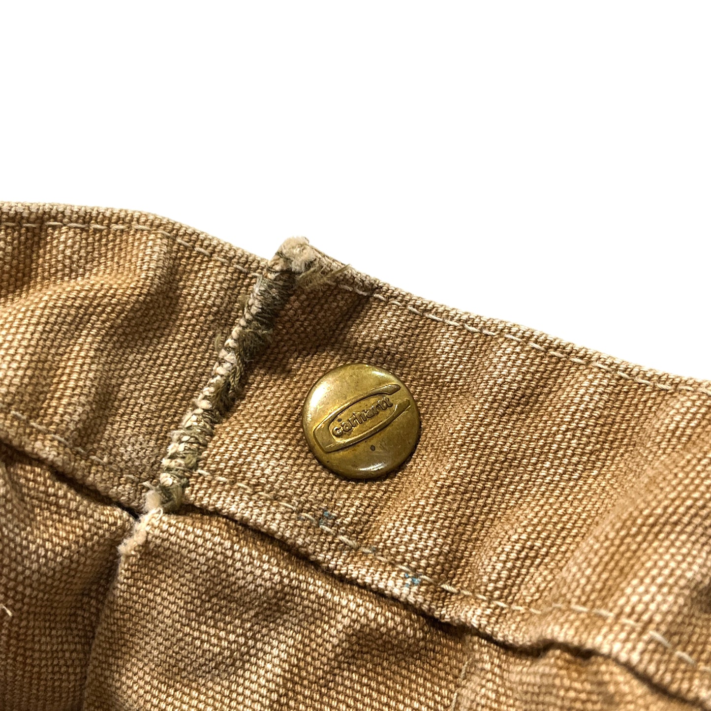 60's〜 Carhartt ダブルニー ダックペインター PT デカCボタン Size (W33.5 L28)位