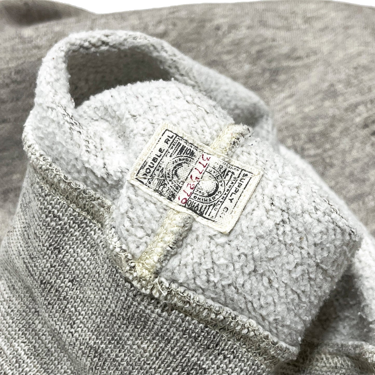 RRL W-V Sweat 霜降りグレー Size (M)