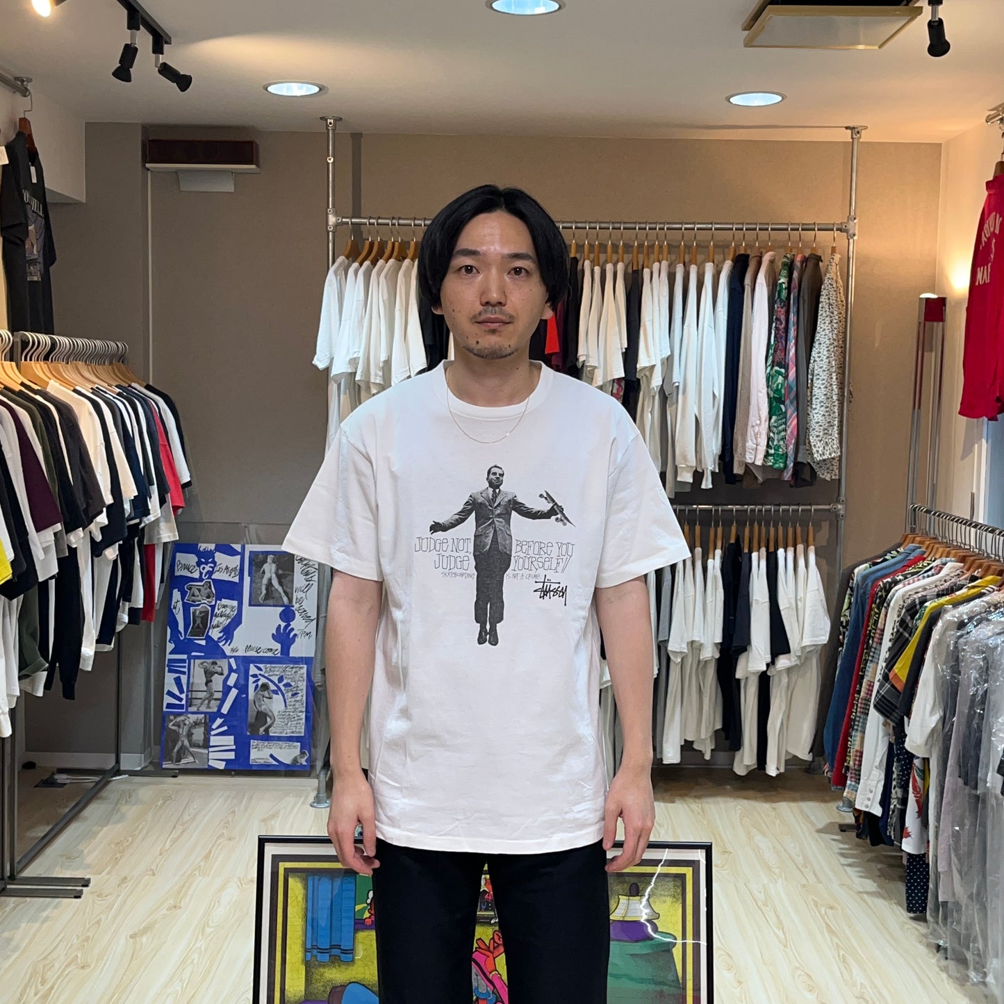 90's Old Stussy T Size (L)
