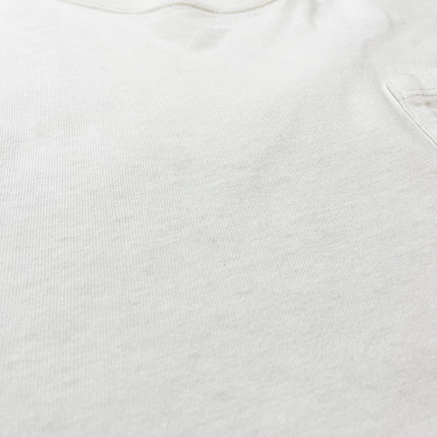 80's Champion トリコタグ Pocket T ホワイト Size (L)