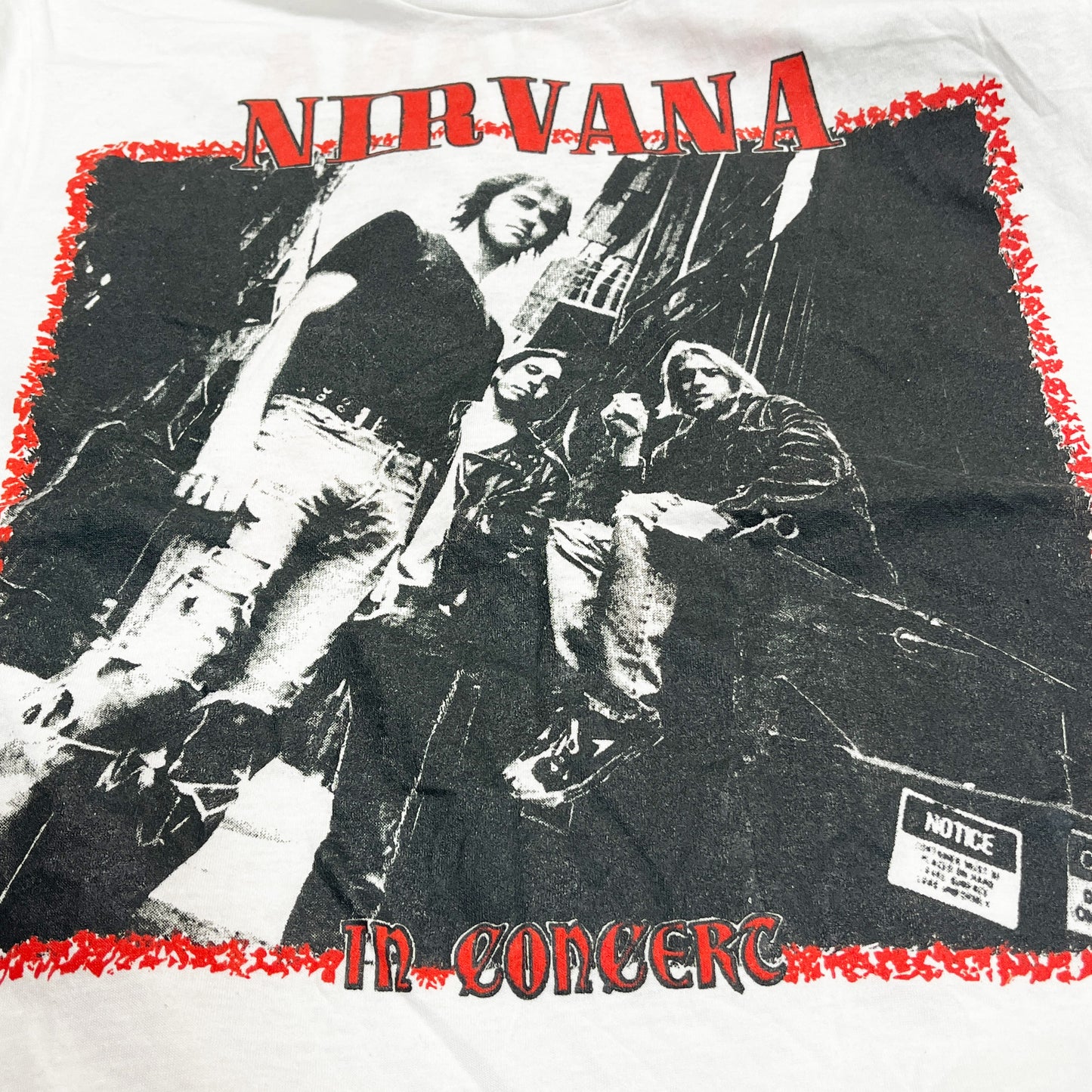 90's UnKnown Nirvana Live in Concert CD SET T Size (L)位
