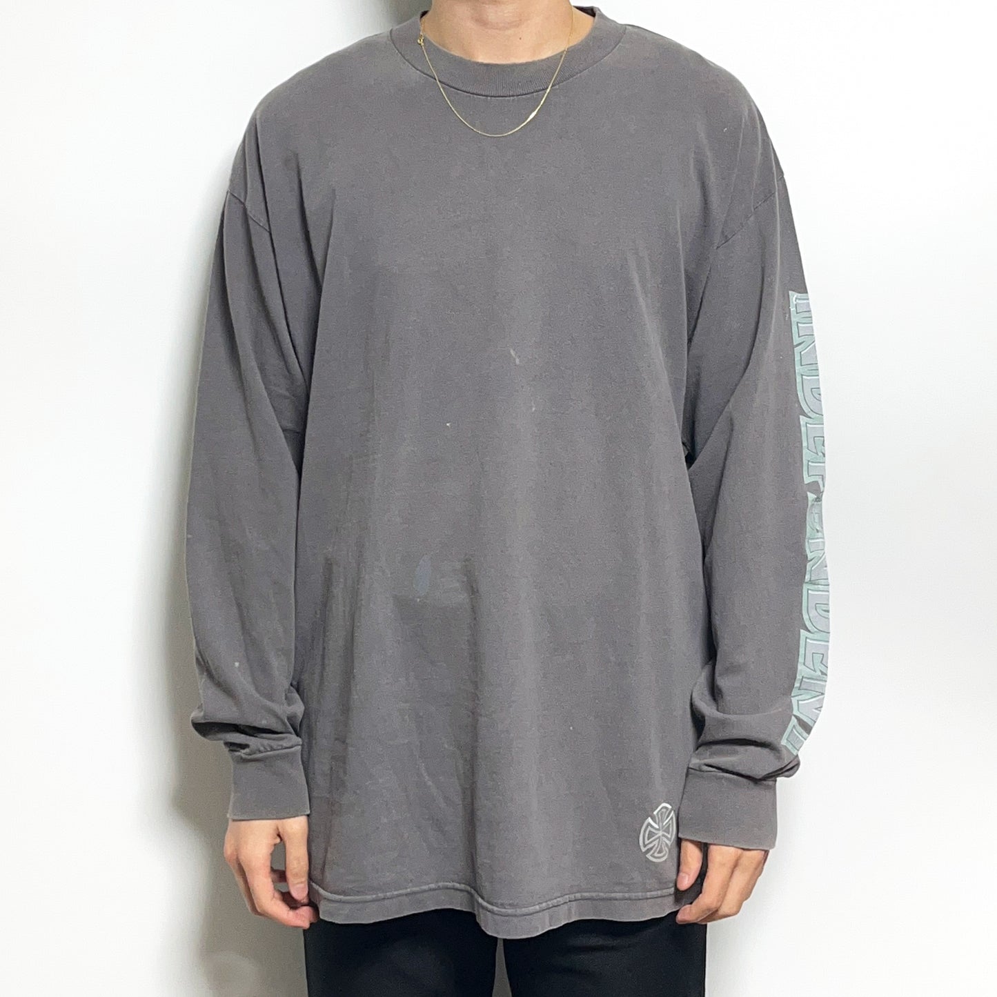 90's〜 NHS Independent L/S T アイアンクロス Size (XL)
