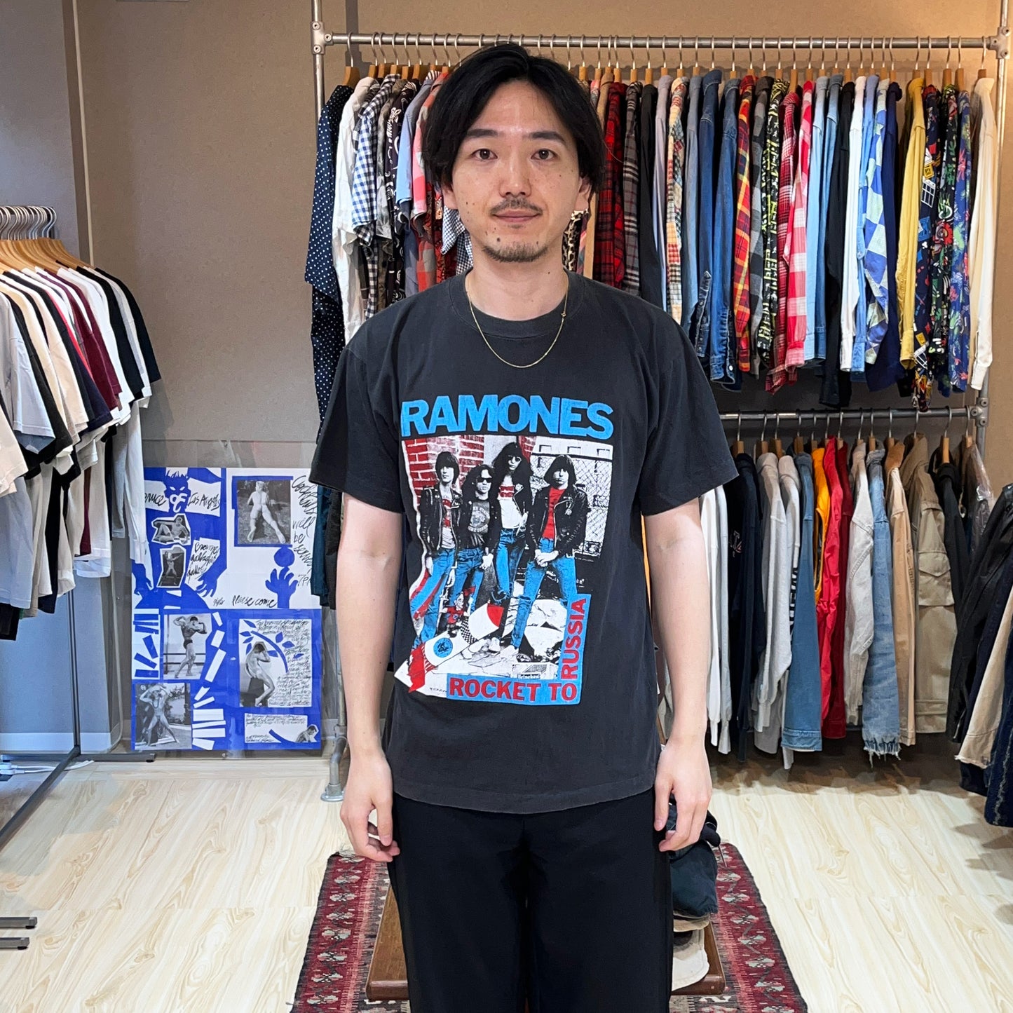 90's Euro Ramones "Rocket to Russia" T Size (L)