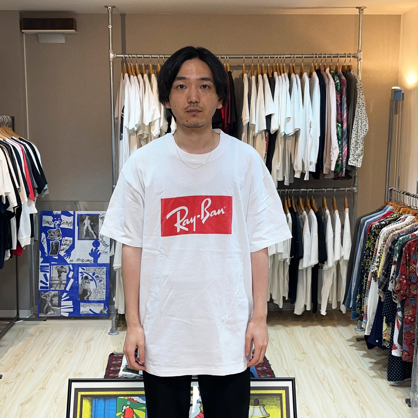 90's Hanes Ray Ban T Size (XL)