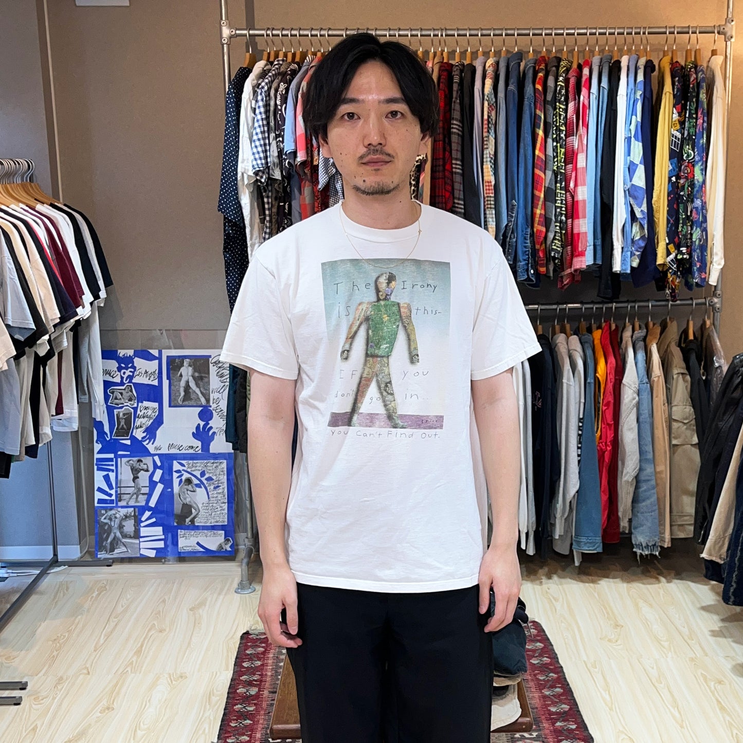 90's JERZEES Richard Stain T Size (L)
