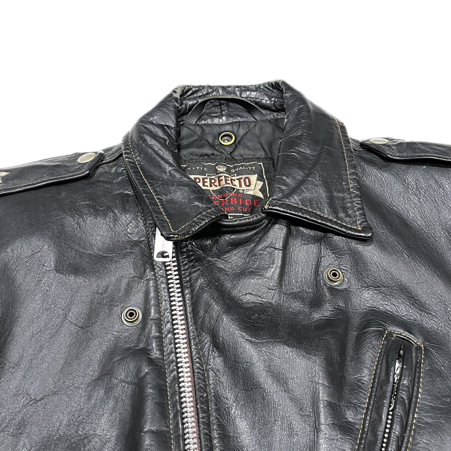50's PERFECTO Schott 1STAR Leather JKT Size (40)