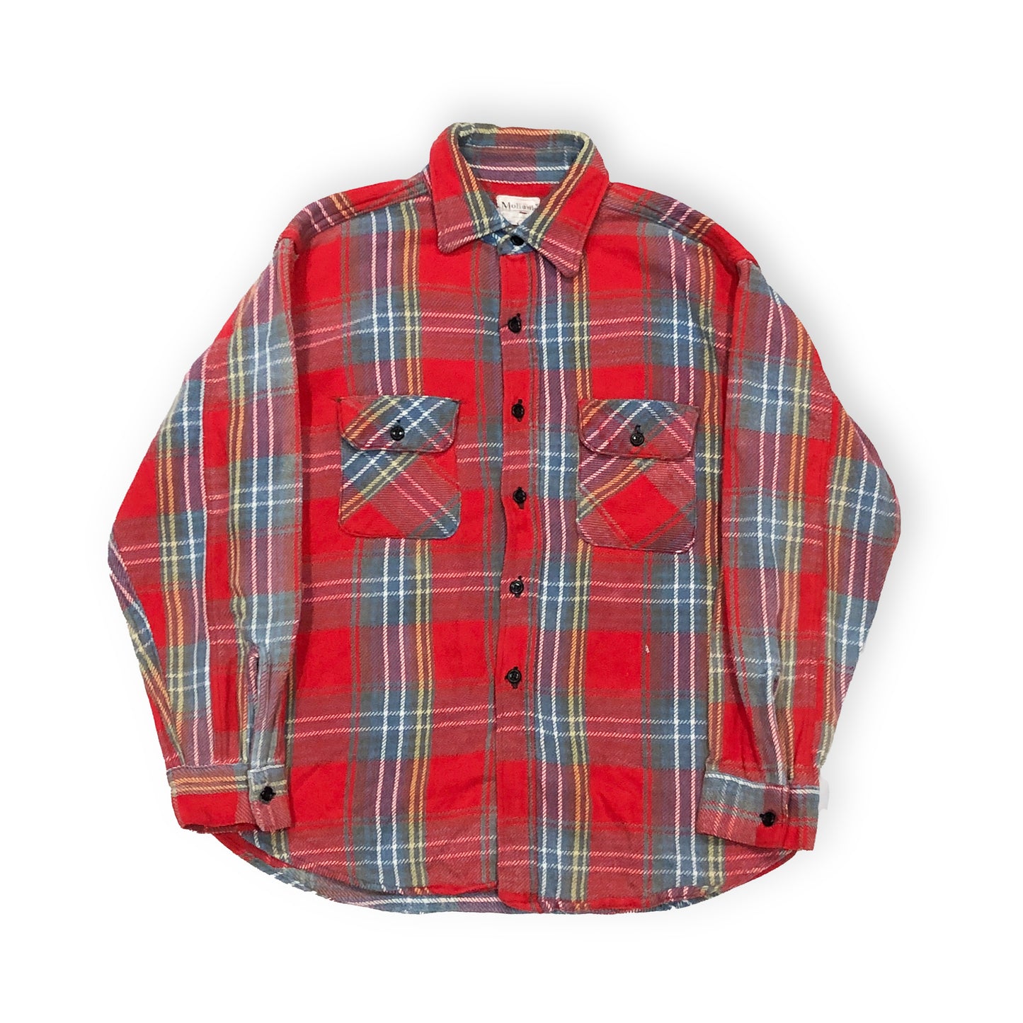 70's Mohawk Nel SH 好配色チェック Size (L)