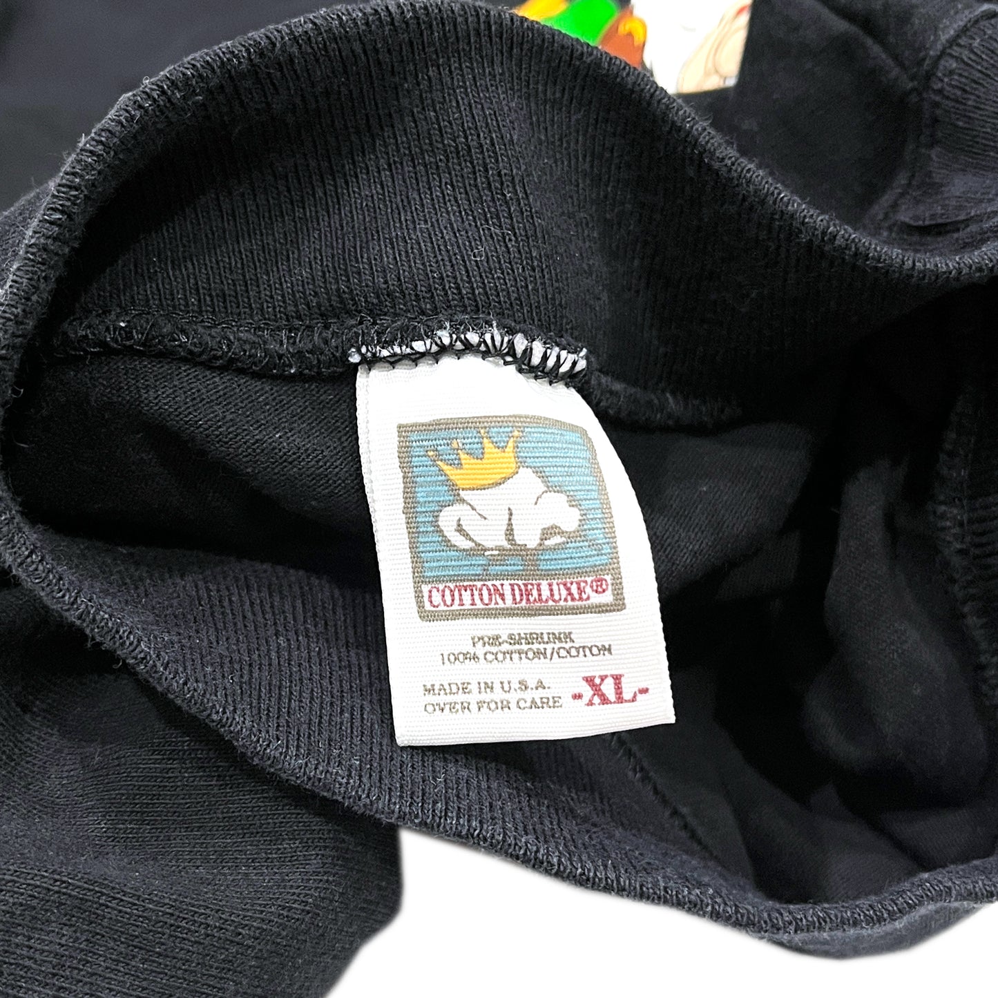 90's Cotton Deluxe Snow White "7人のこびと" T Size (XL)