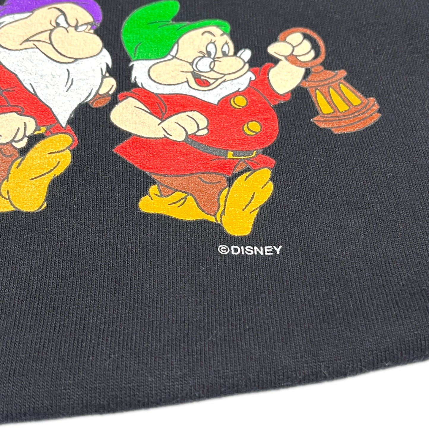 90's Cotton Deluxe Snow White "7人のこびと" T Size (XL)