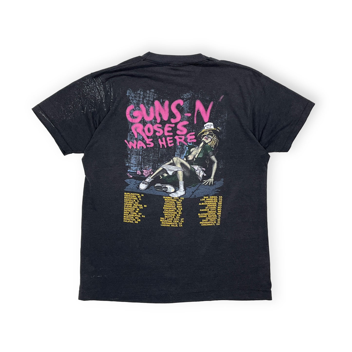 80's SCREEN STARS Guns N' Roses T Size (L)
