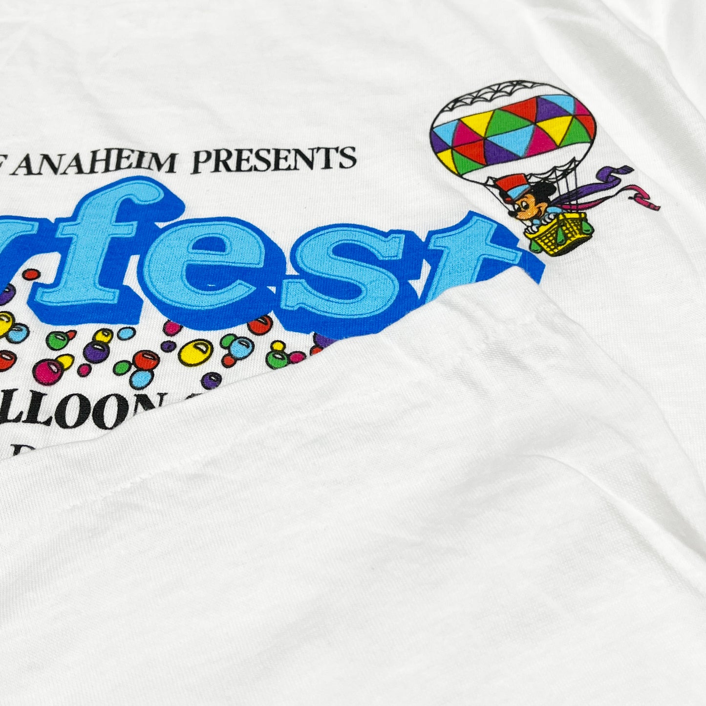 80's Hanes ANAHEIM PRESENTS "Skyfest" T Size (L)