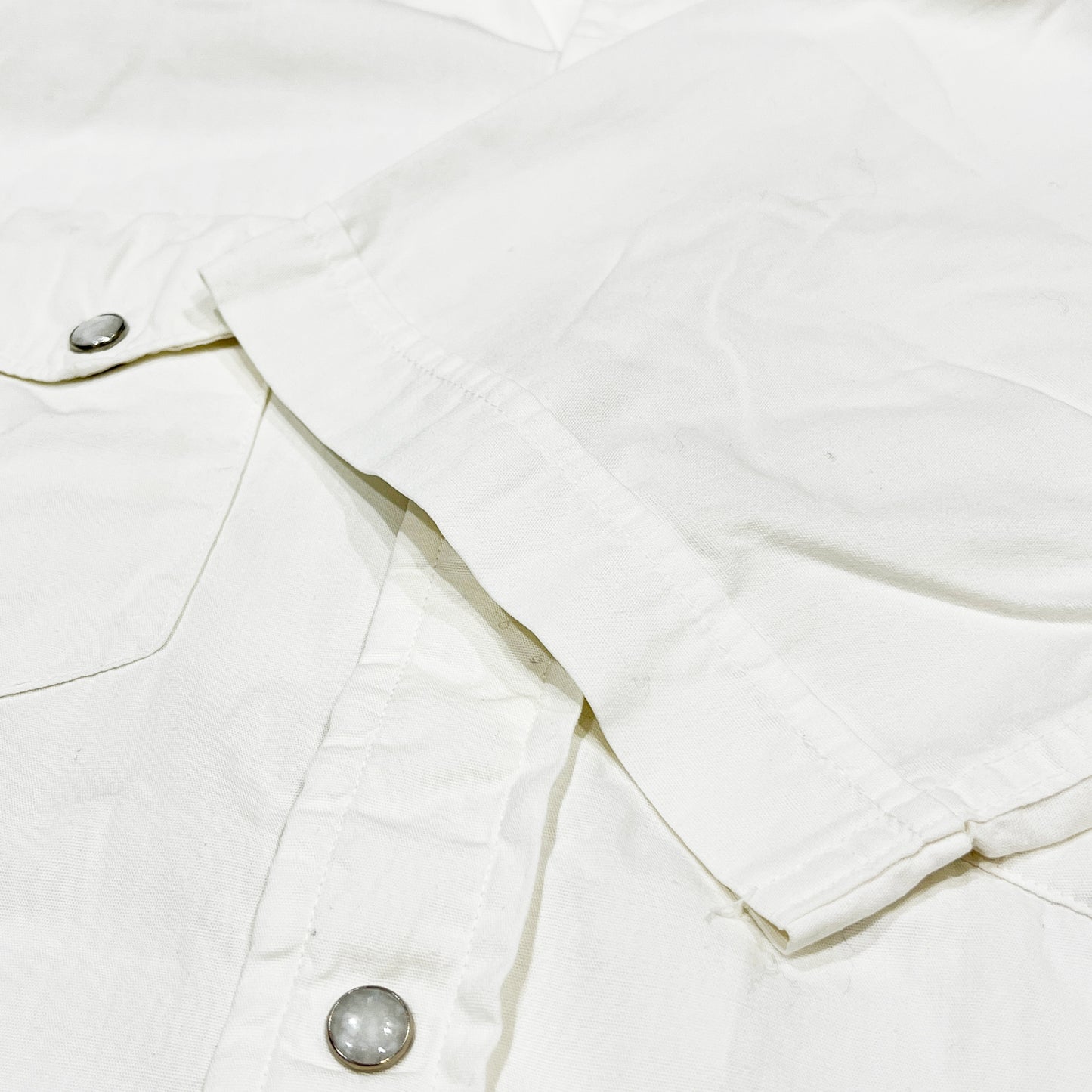 60's The Cowhand White Western SH Size (L)位