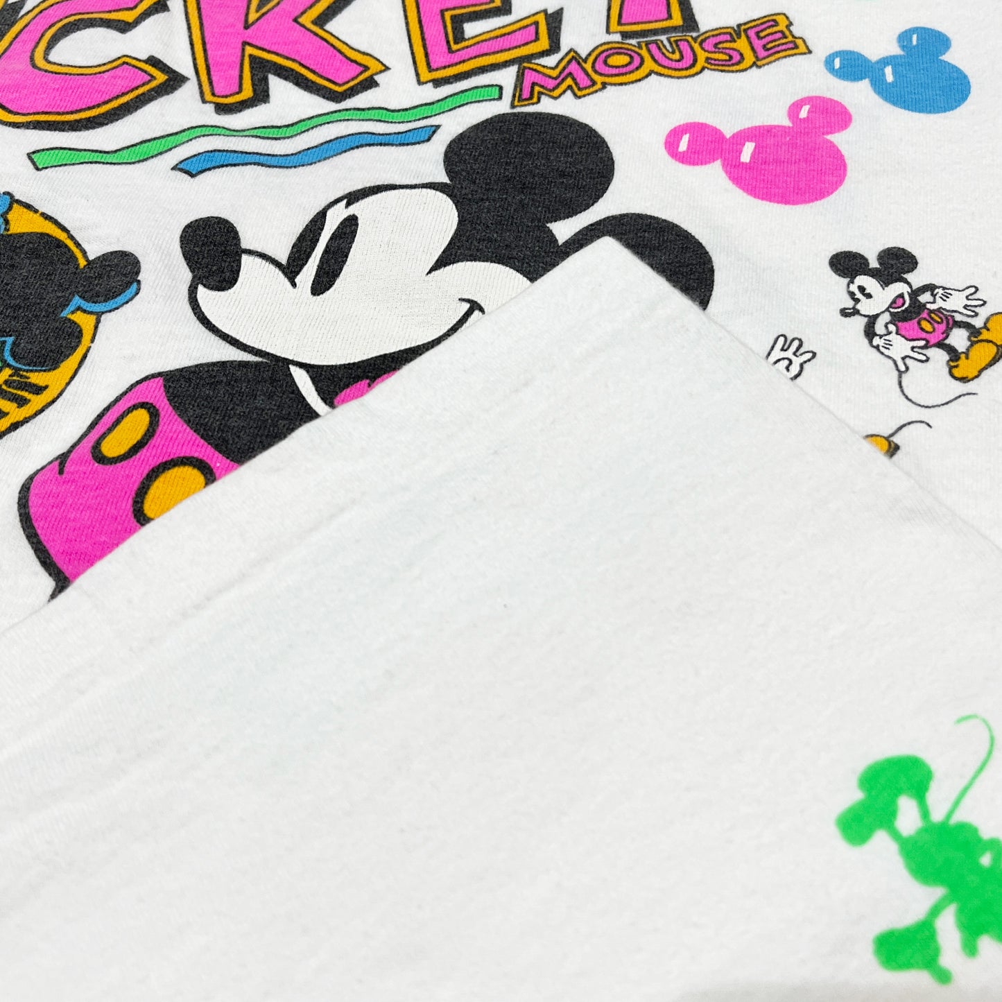 80's〜 Disney Mickey Multi T Size (L)位