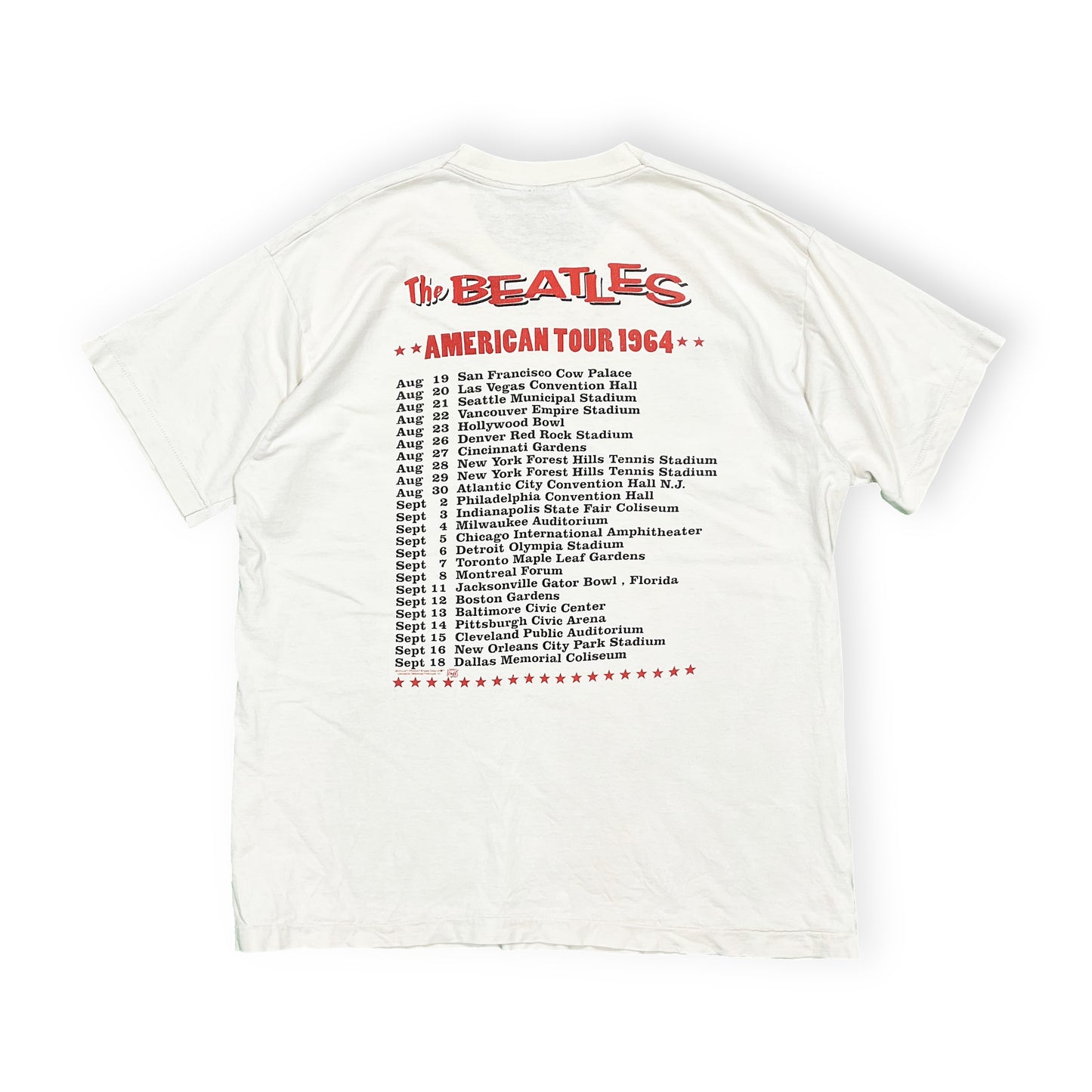 90's Backstagepass Beatles T Size (XL)