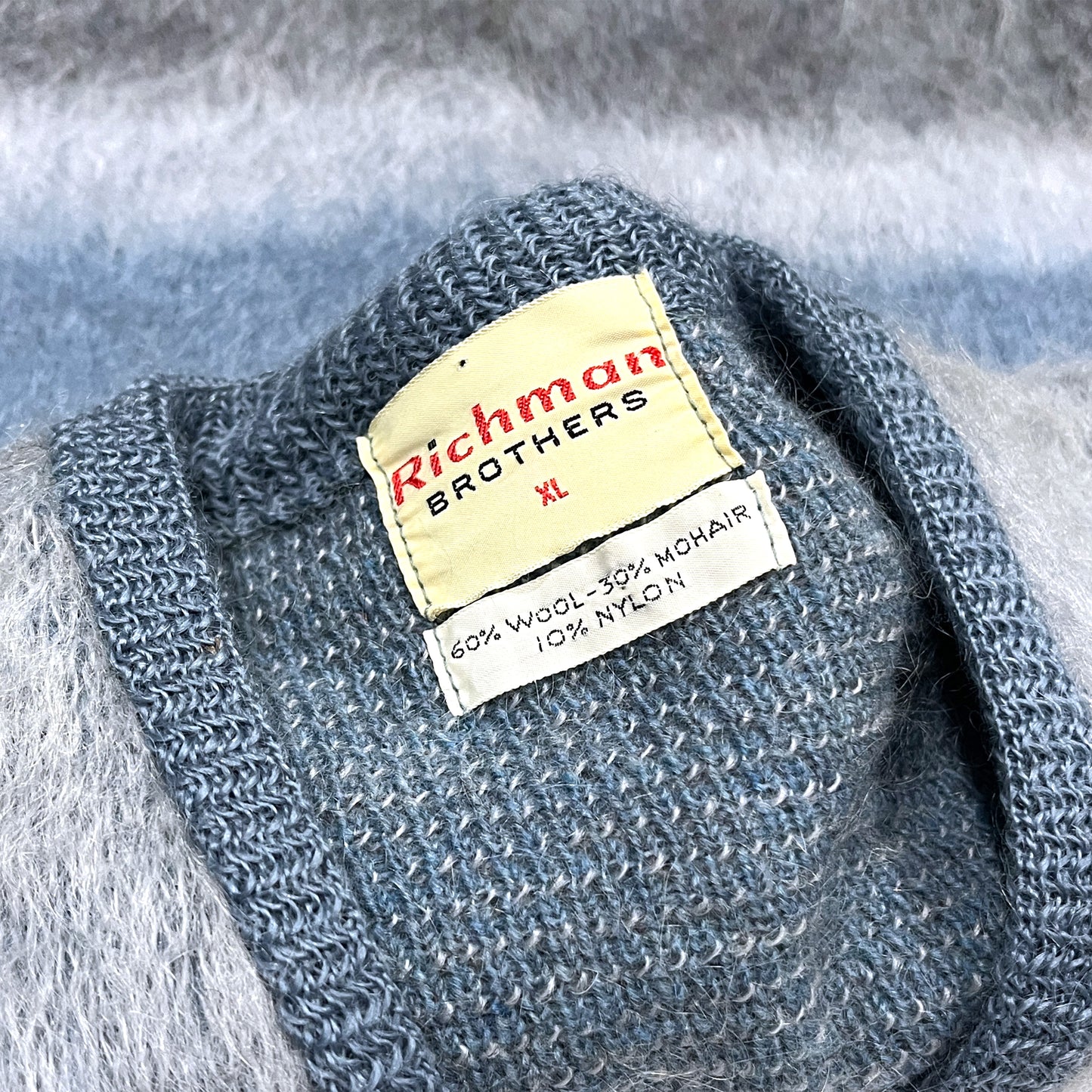 70's Richman Mohair Cardigan Size (XL)