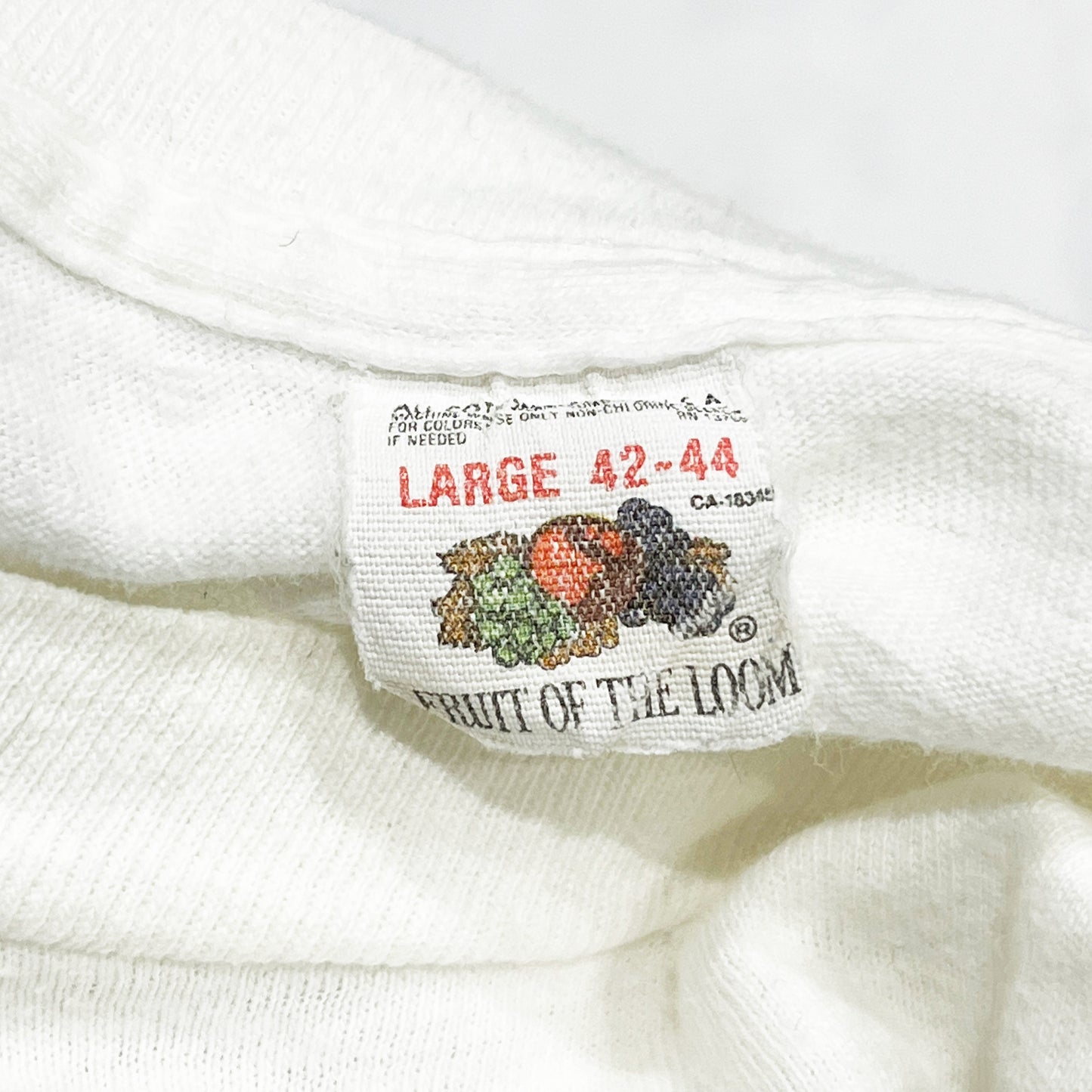 80's FRUIT OF THE LOOM Roy LIichtenstein T Size (L)