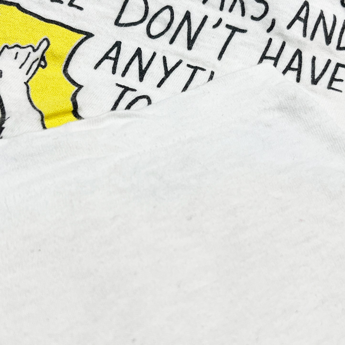80's FRUIT OF THE LOOM Roy LIichtenstein T Size (L)