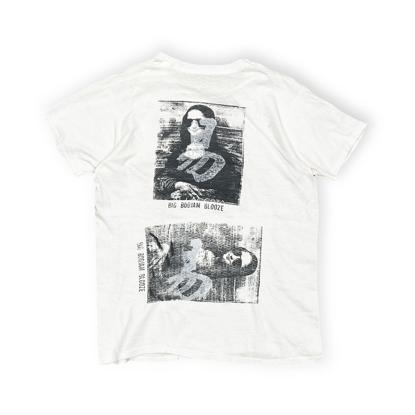 80's FRUIT OF THE LOOM "モナ・リザ" Test Print T Size (L)位