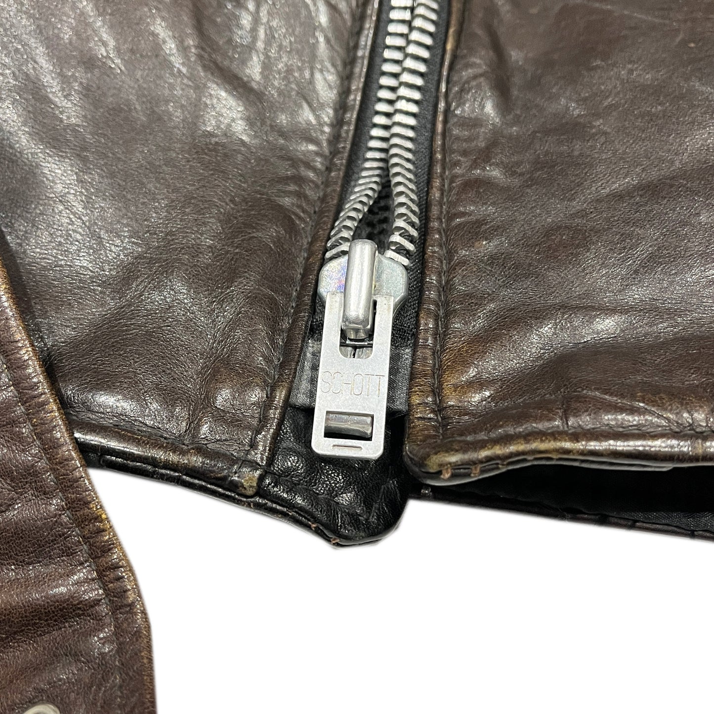 70's〜 Schott N.Y.C. Leather JKT Size (42L)