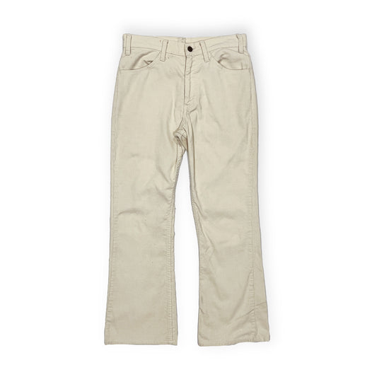 80's Levi's Corduroy PT Off White Size (W31 L28)位